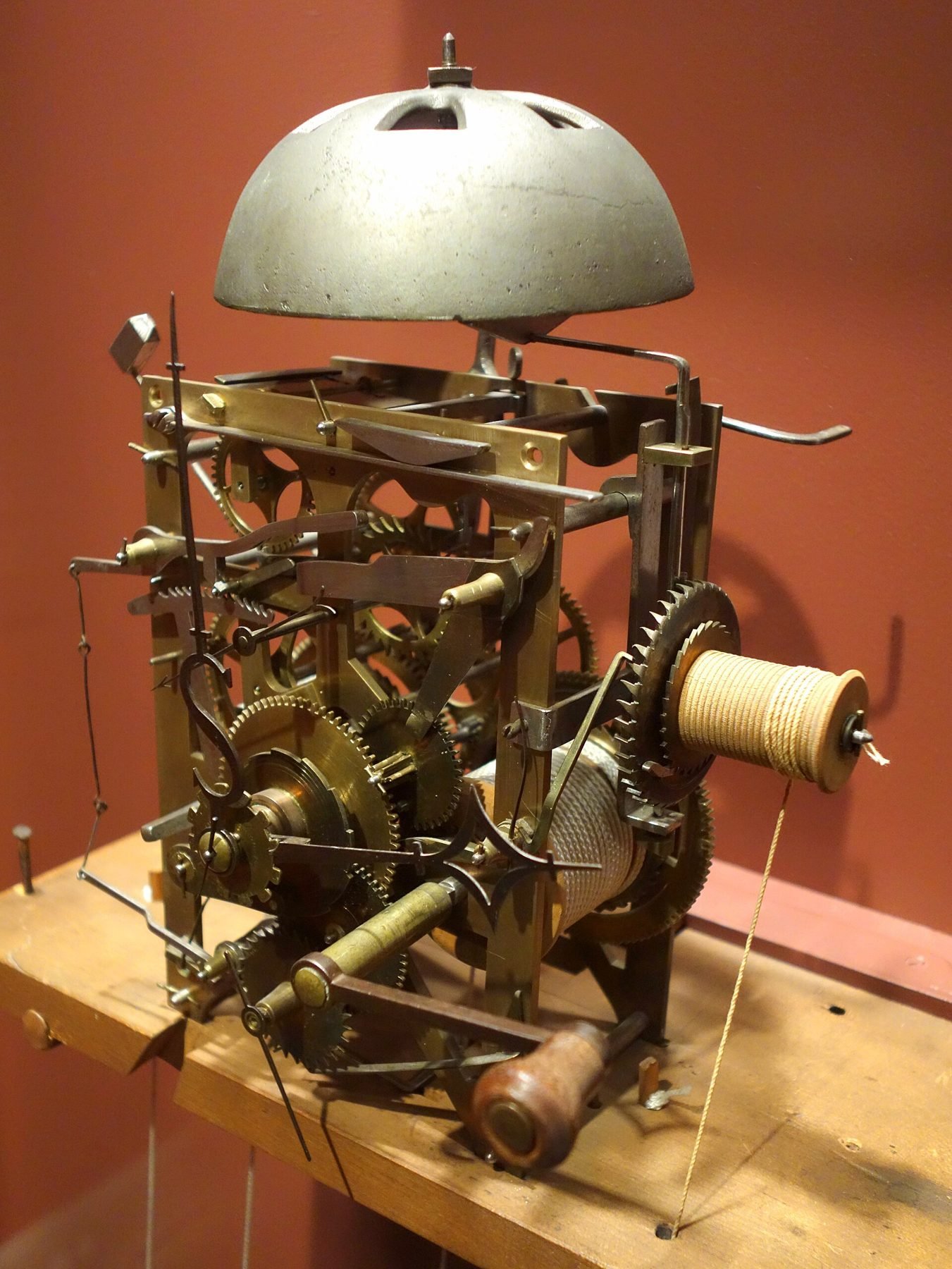 Mecanismo de un reloj con alarma, 1799