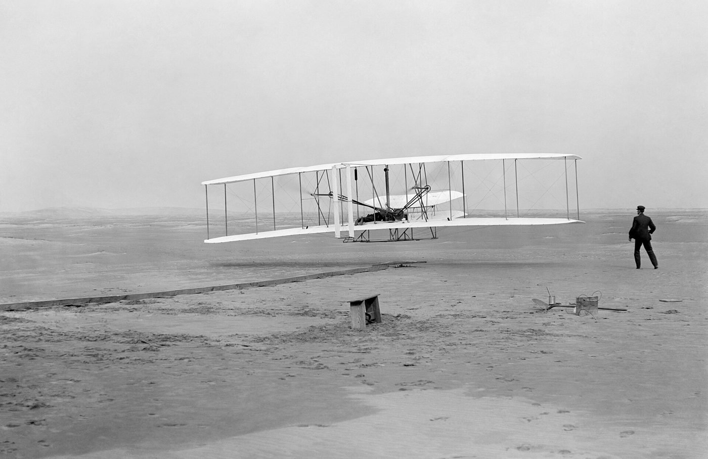 Primer vuelo de los hermanos Wright, 17 de diciembre de 1903